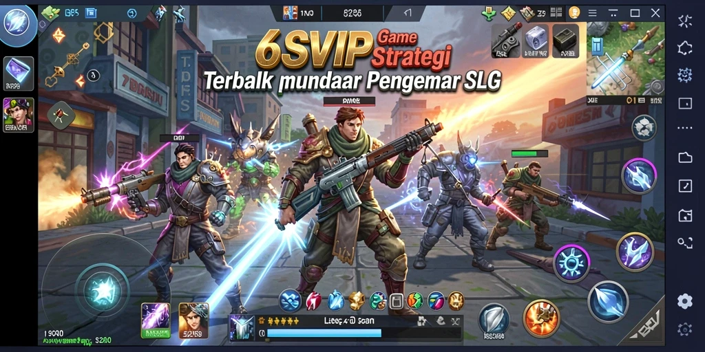 Tampilan gameplay 6SVIP yang seru dan strategis.