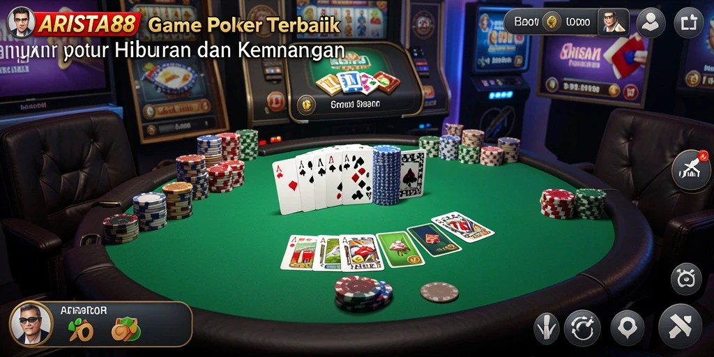 Gameplay menarik dalam permainan Poker ARISTA88 yang penuh strategi.