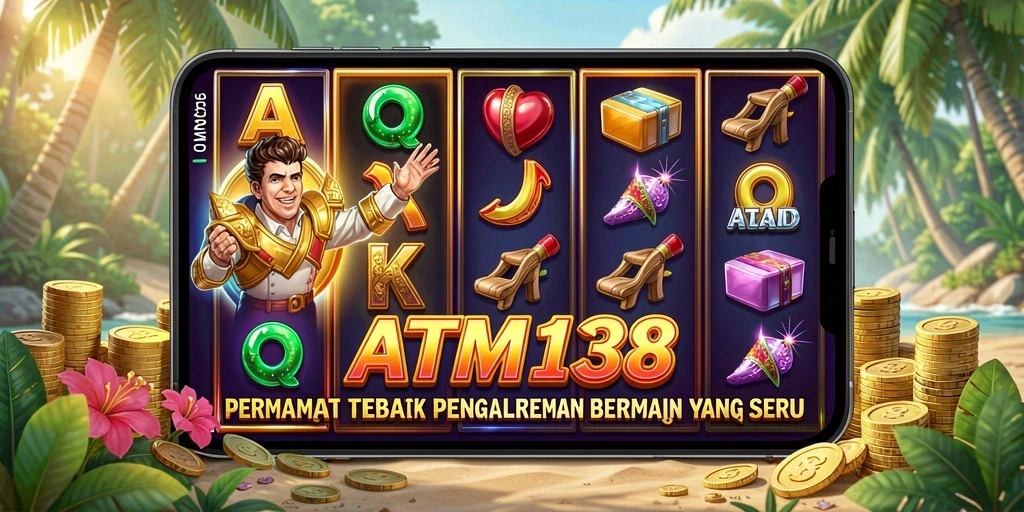 Tampilan gameplay slot yang seru dan menarik dari ATM138.