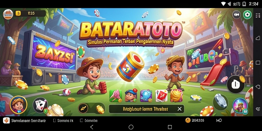 Tampilan gameplay menarik dari BATARATOTO yang menantang.
