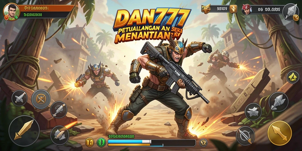 Tampilan gameplay yang mengesankan dari DAN777 dengan aksi seru.