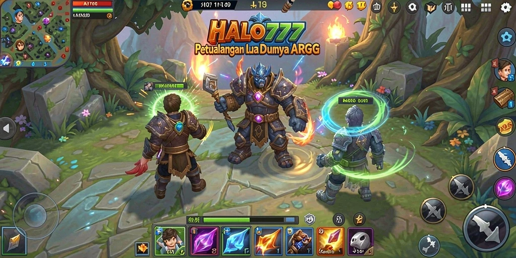 Tangkapan layar menampilkan aksi luar biasa dalam gameplay ARPG.