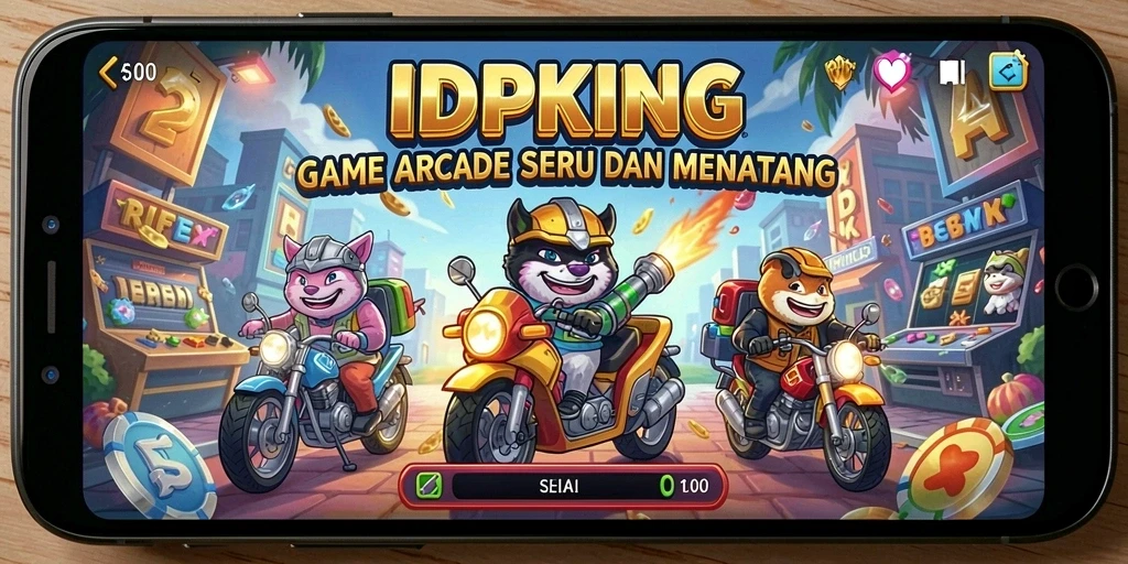 Screenshot IDPKING menampilkan gameplay yang seru dan menantang.