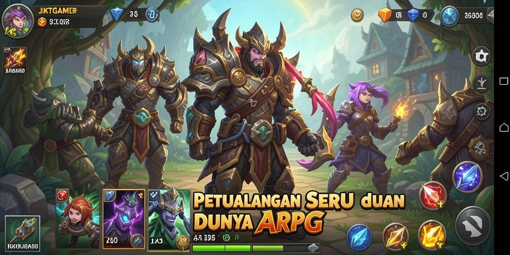 Gameplay seru JKTGAME di dunia ARPG yang mendebarkan.
