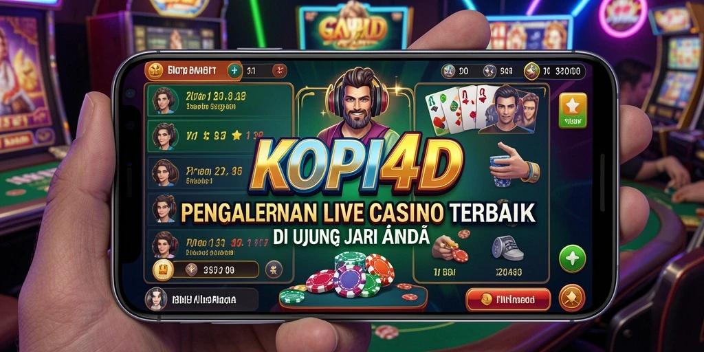 Tampilan gameplay menarik KOPI4D dengan dealer profesional.