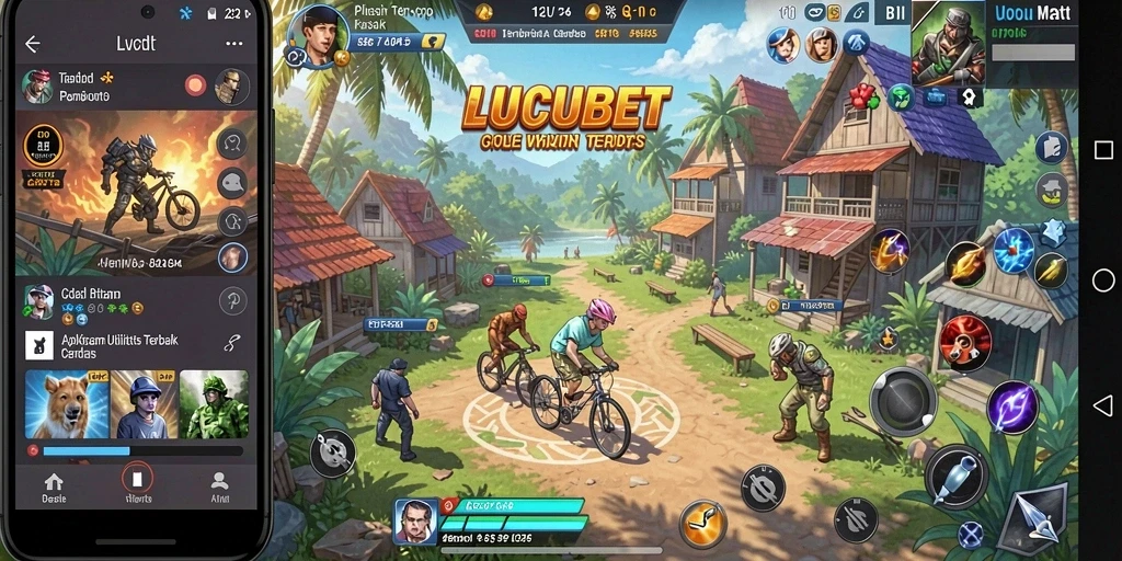 Tampilan antarmuka <strong>LUCUBET</strong> yang sederhana dan mudah digunakan.