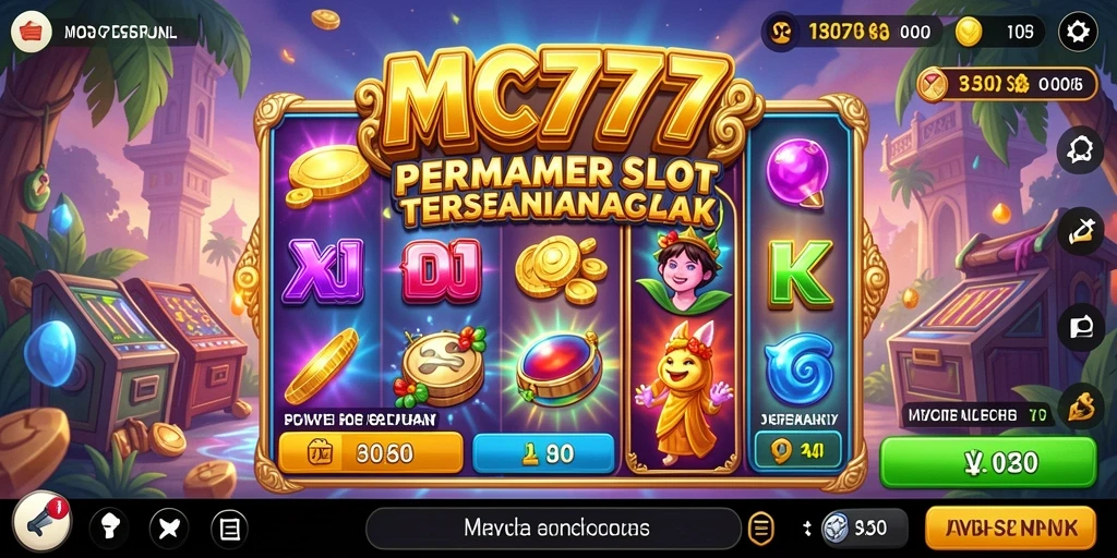 Screenshot gameplay MC777 menampilkan aksi slot yang seru dan mengasyikkan.