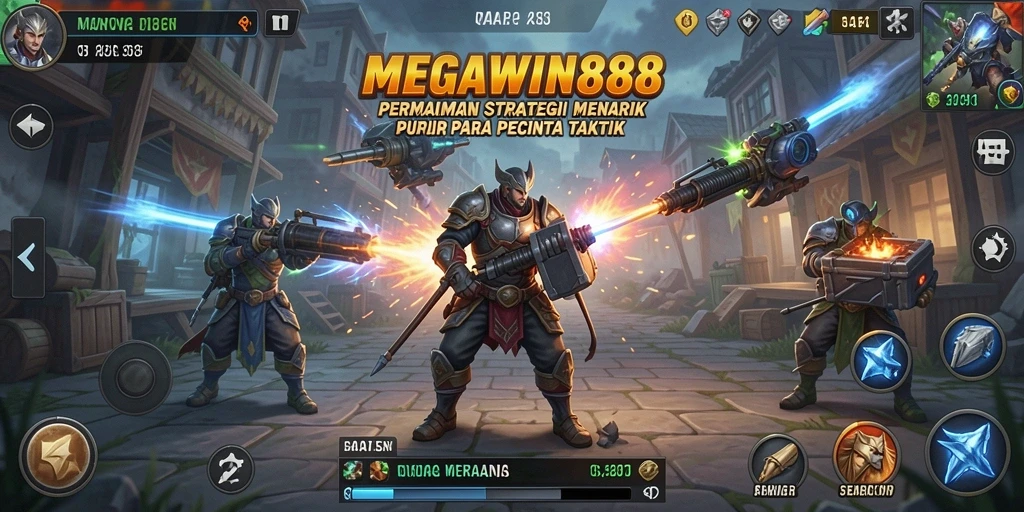 Gameplay <strong>MEGAWIN888</strong> yang menarik dan penuh strategi.