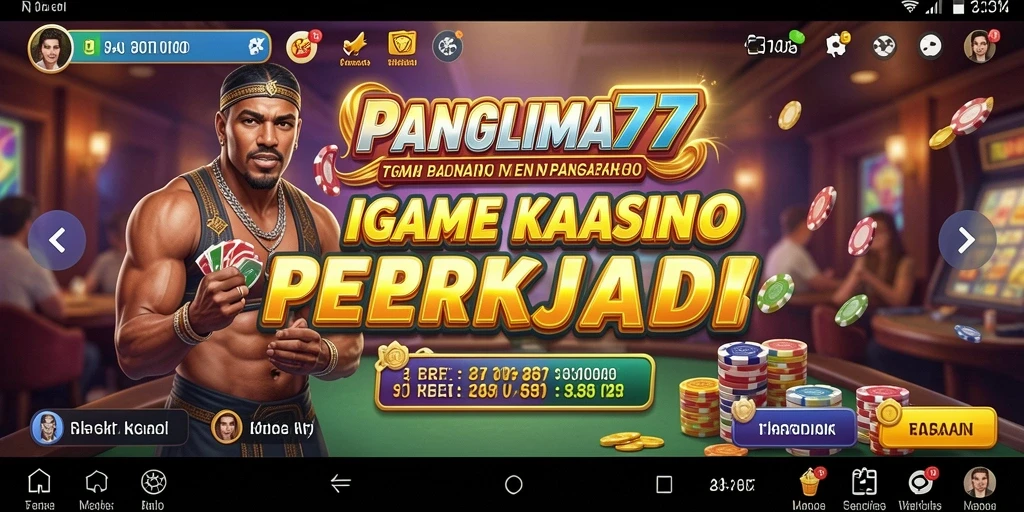 Tampilan menarik dari gameplay PANGLIMA77 yang menawan.
