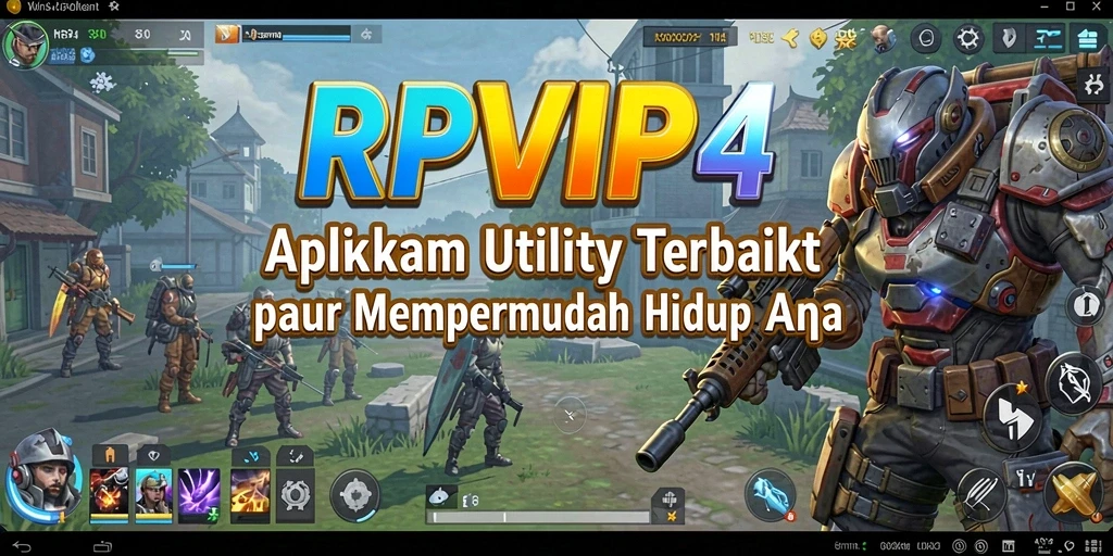 Tampilan antarmuka RPVIP4 yang sederhana dan intuitif.