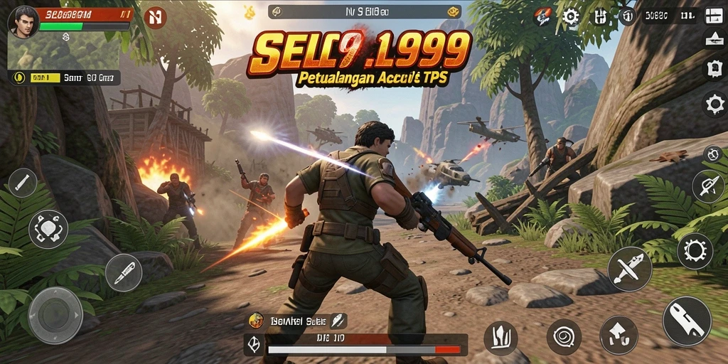 Tampilan menarik dari gameplay seru TPS SL999.