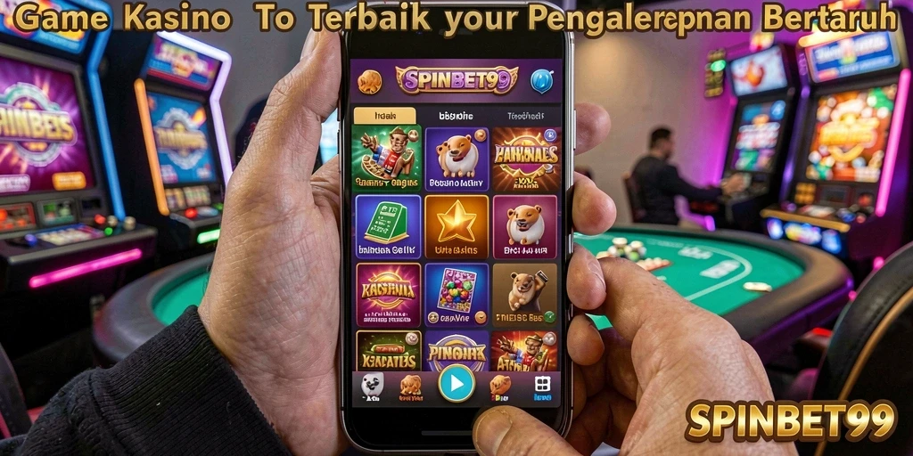 Screenshot gameplay SPINBET99 yang menunjukkan keseruan permainan Kasino.