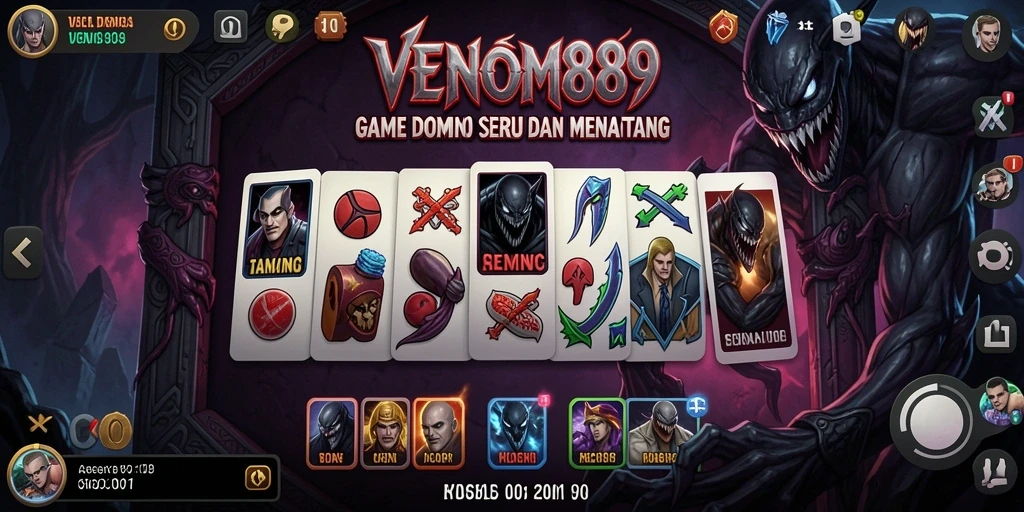 Tangkapan layar gameplay VENOM889 yang menarik dan penuh aksi.